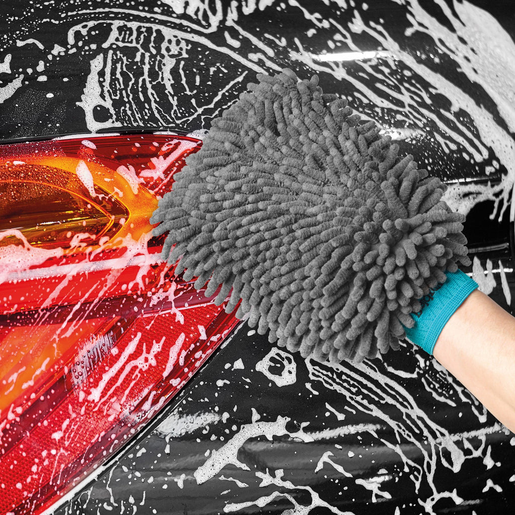 Beldray Cleaning Mitt Car Duster Glove Double Sided Interior Exterior Cleaning